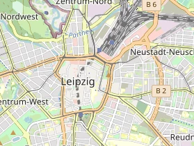 Restaurant auf Karte