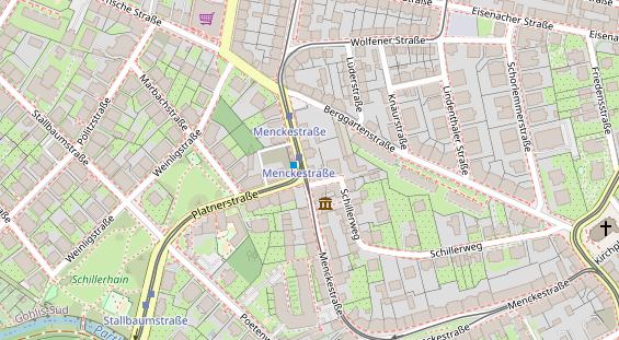 Restaurant auf Karte