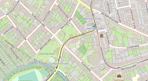 Restaurant auf Karte