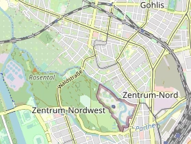 Restaurant auf Karte