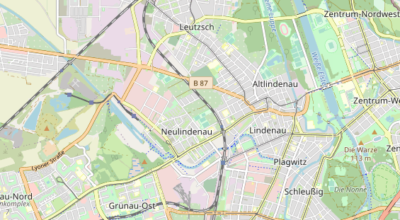 Restaurant auf Karte