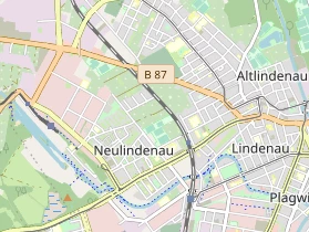 Restaurant auf Karte