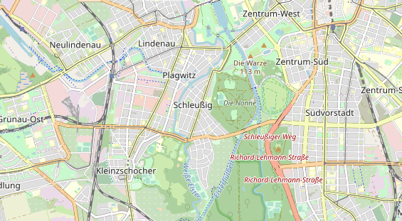 Restaurant auf Karte