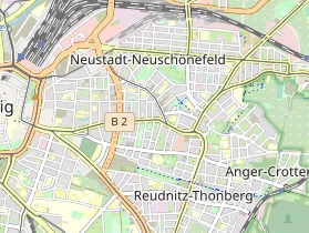 Restaurant auf Karte