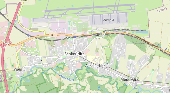 Restaurant auf Karte