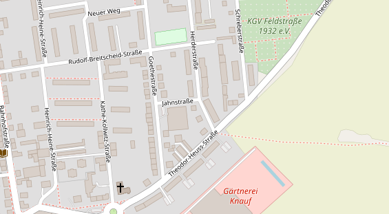 Restaurant auf Karte