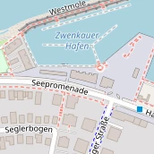 Restaurant auf Karte