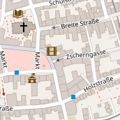 Restaurant auf Karte