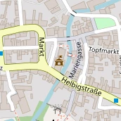 Restaurant auf Karte