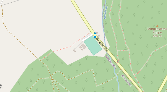 Restaurant auf Karte