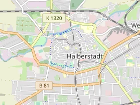 Restaurant auf Karte