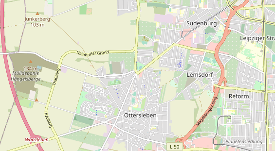 Restaurant auf Karte