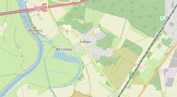 Restaurant auf Karte