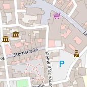 Restaurant auf Karte