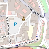 Restaurant auf Karte