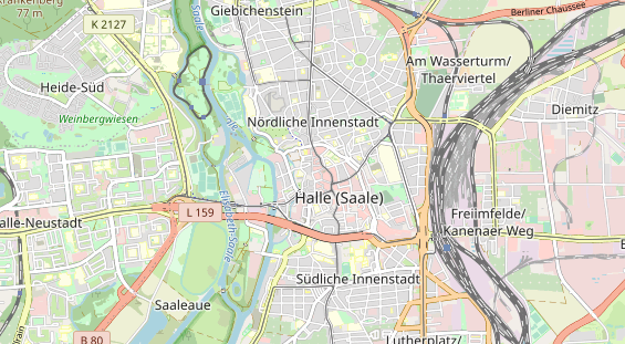 Restaurant auf Karte