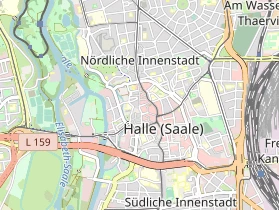 Restaurant auf Karte