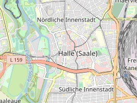 Restaurant auf Karte