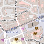 Restaurant auf Karte