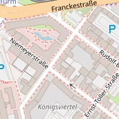 Restaurant auf Karte