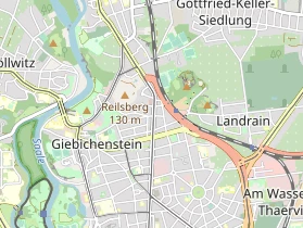 Restaurant auf Karte