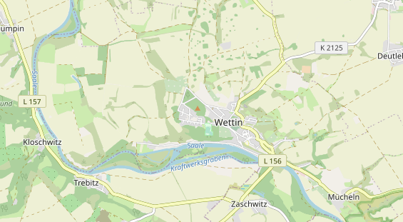 Restaurant auf Karte