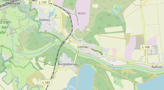 Restaurant auf Karte