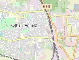 Restaurant auf Karte