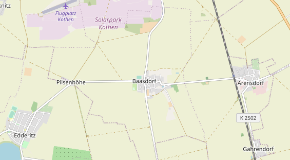 Restaurant auf Karte