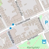 Restaurant auf Karte