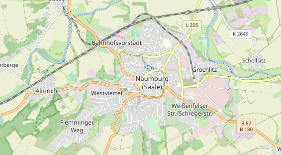 Restaurant auf Karte