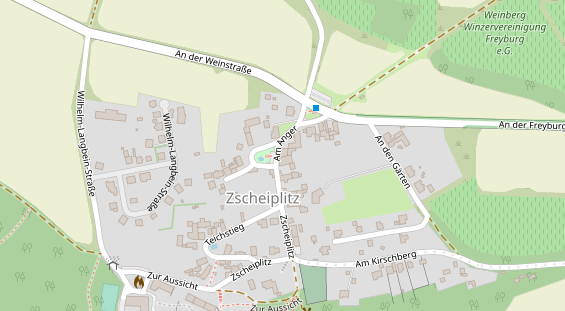 Restaurant auf Karte