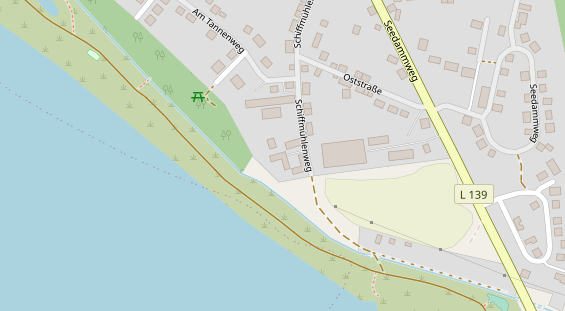 Restaurant auf Karte