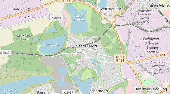 Restaurant auf Karte