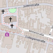 Restaurant auf Karte