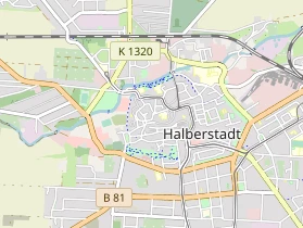 Restaurant auf Karte