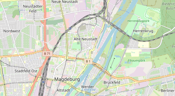 Restaurant auf Karte