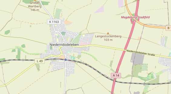 Restaurant auf Karte