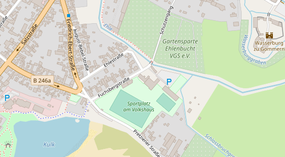 Restaurant auf Karte