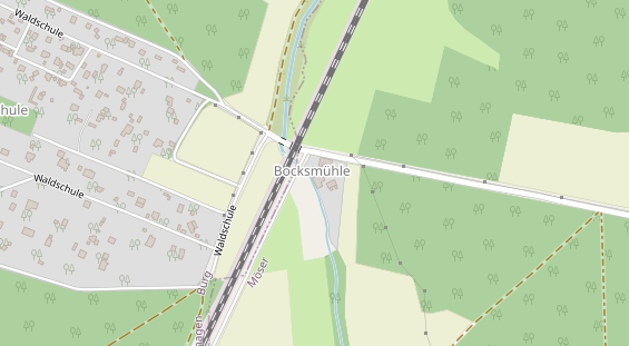 Restaurant auf Karte