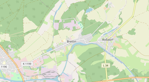 Restaurant auf Karte