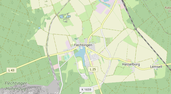 Restaurant auf Karte