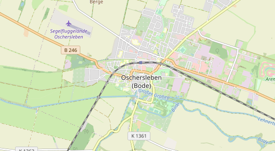 Restaurant auf Karte