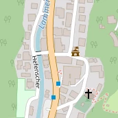 Restaurant auf Karte