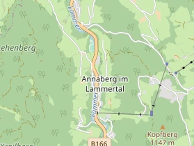 Restaurant auf Karte