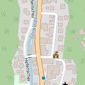Restaurant auf Karte