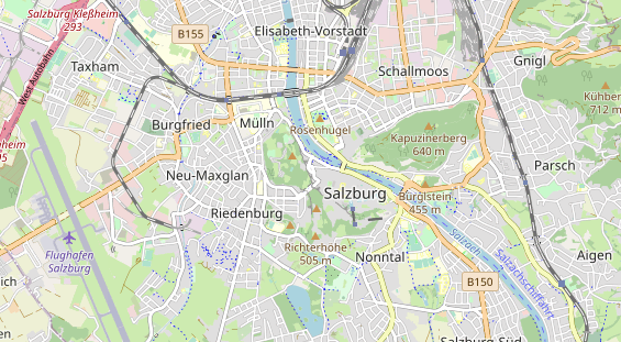 Restaurant auf Karte