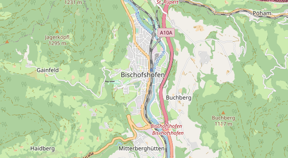 Restaurant auf Karte