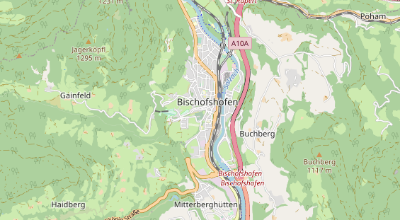 Restaurant auf Karte