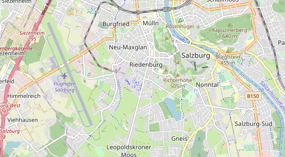 Restaurant auf Karte